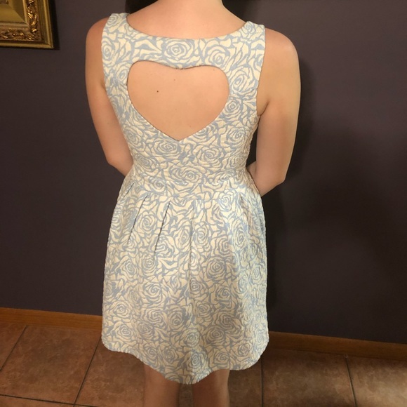 Candie's Dresses & Skirts - ❤️Dress Candies blue floral cotton blend